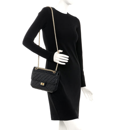 Chanel Aged Calfskin 50th Anniversary 2.55 Reissue 225 Flap Black 2 of 13