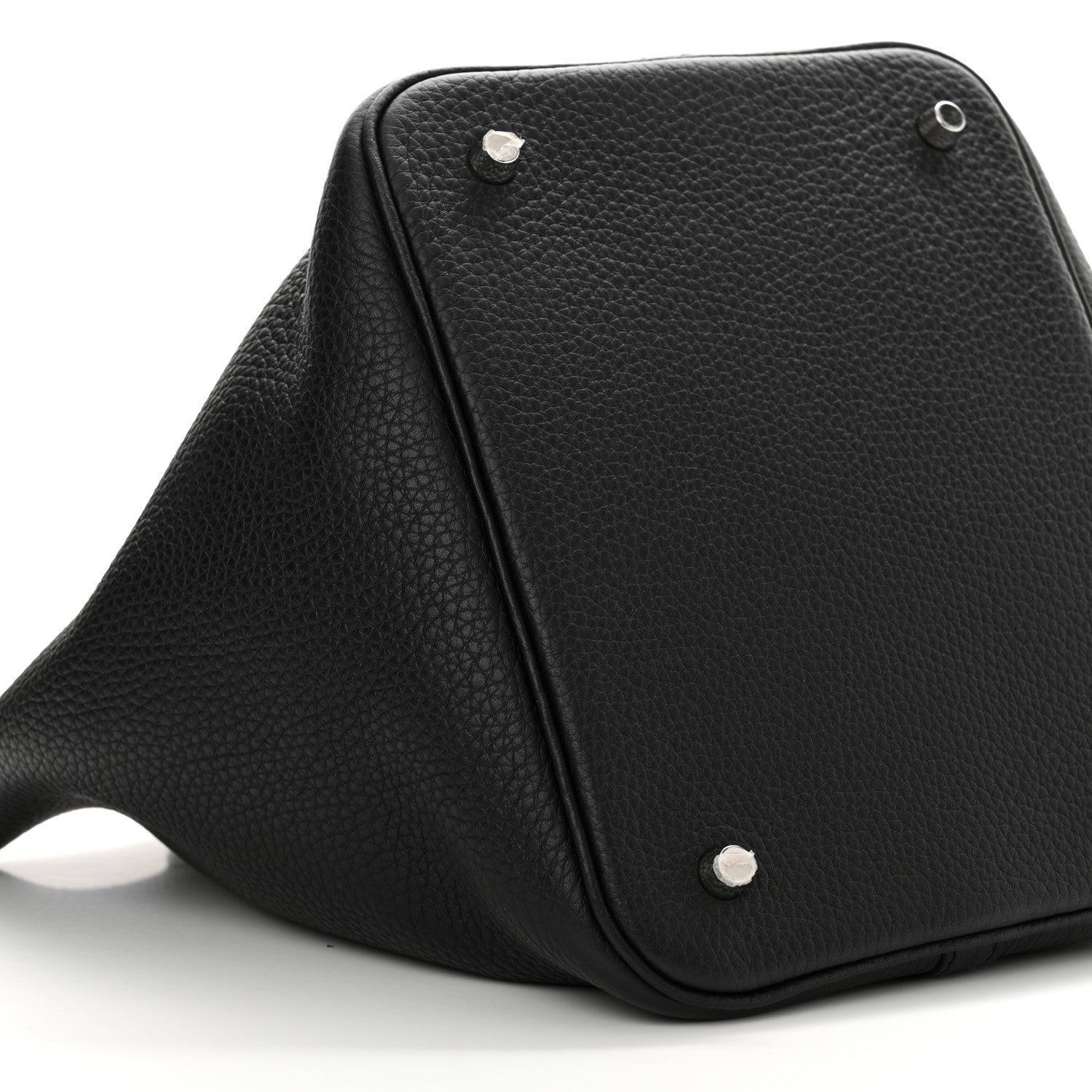 Hermes Taurillon Clemence Picotin Lock 22 MM Black 9 of 11