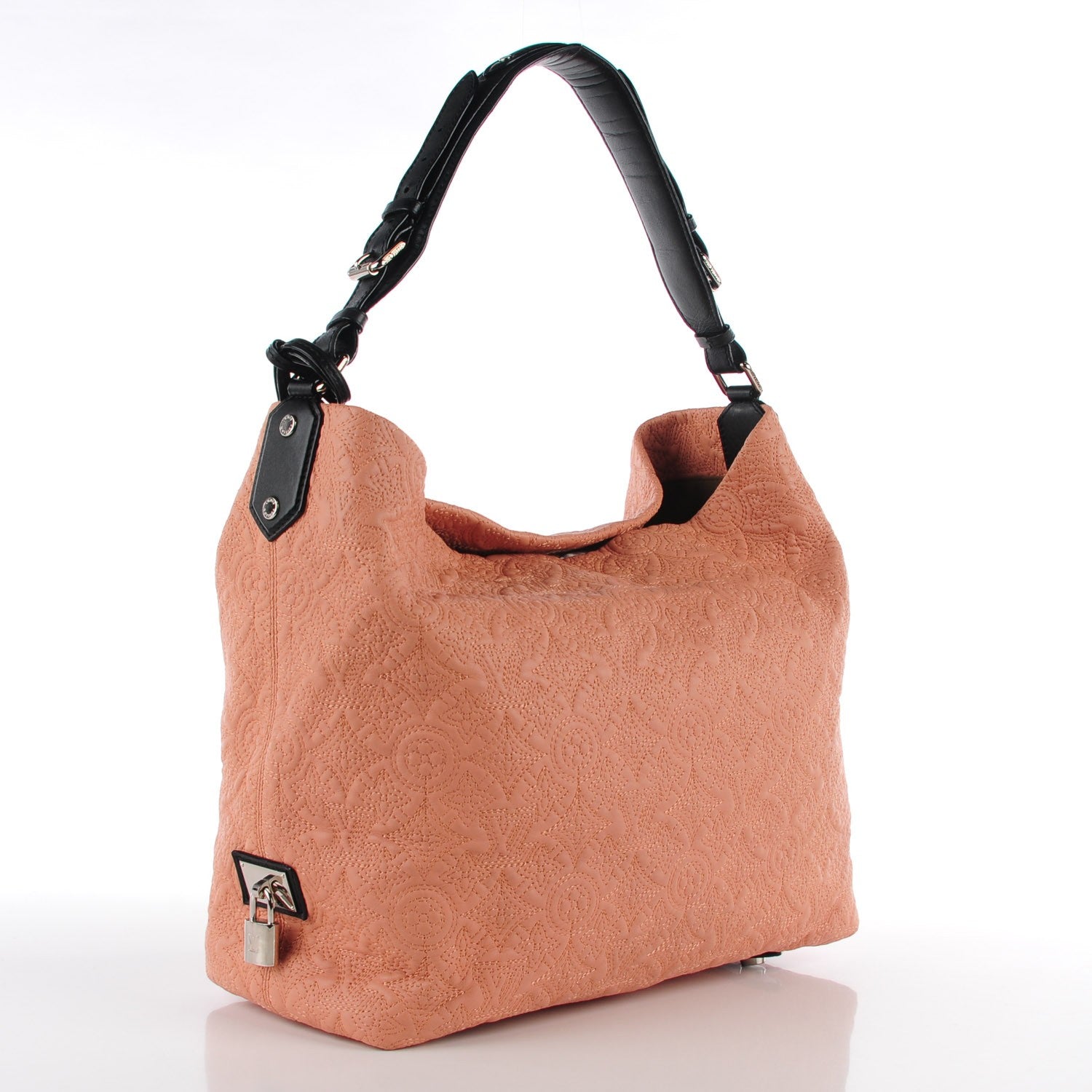 Louis Vuitton Monogram Lambskin Antheia Hobo PM Rose 3 of 9