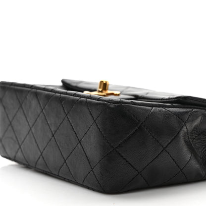 Chanel Lambskin Quilted Mini Square Flap Black 8 of 8