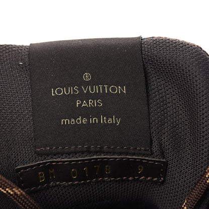 Louis Vuitton Calfskin Damier Ebene Oberkampf Ankle Boots 9 Cognac 8 of 8