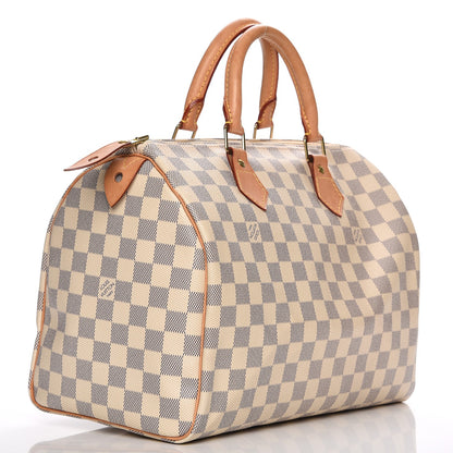Louis Vuitton Damier Azur Speedy 30 3 of 7