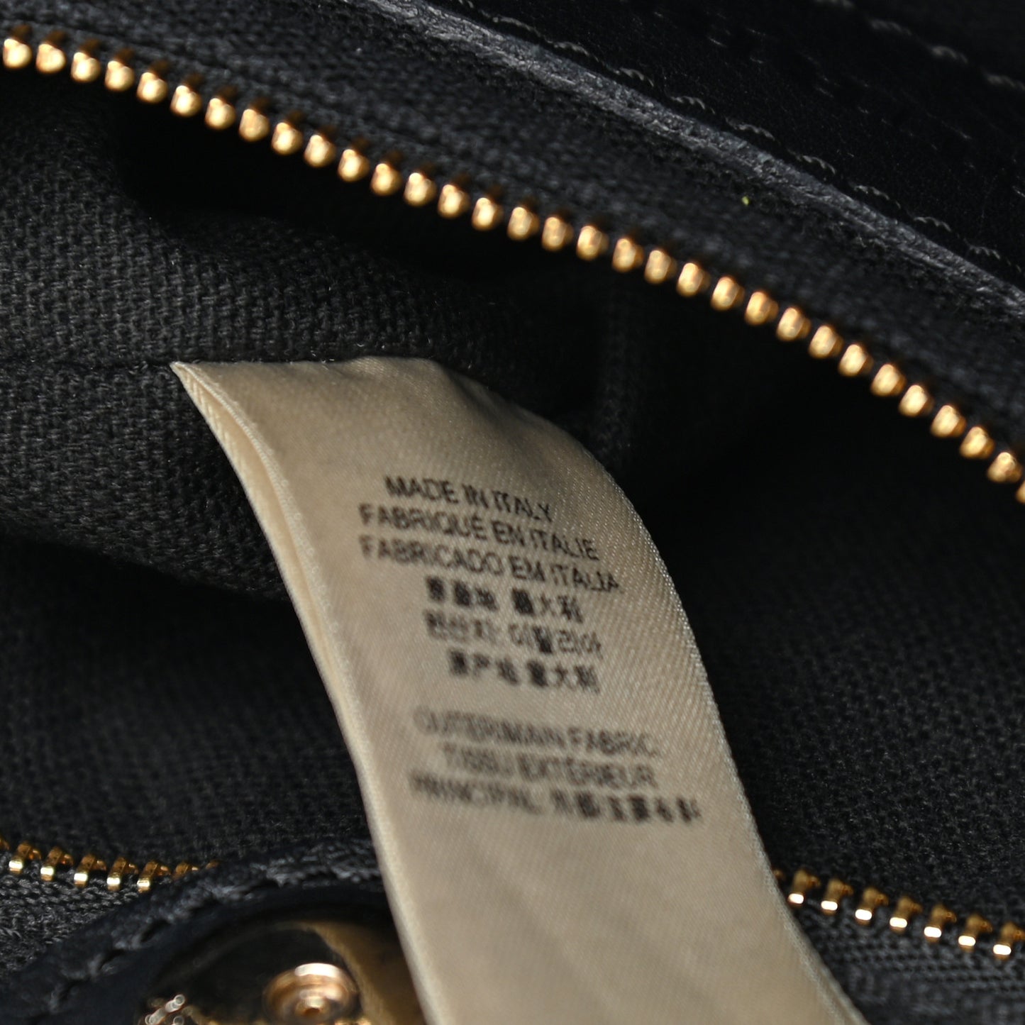 Calfskin House Check Little Crush Black