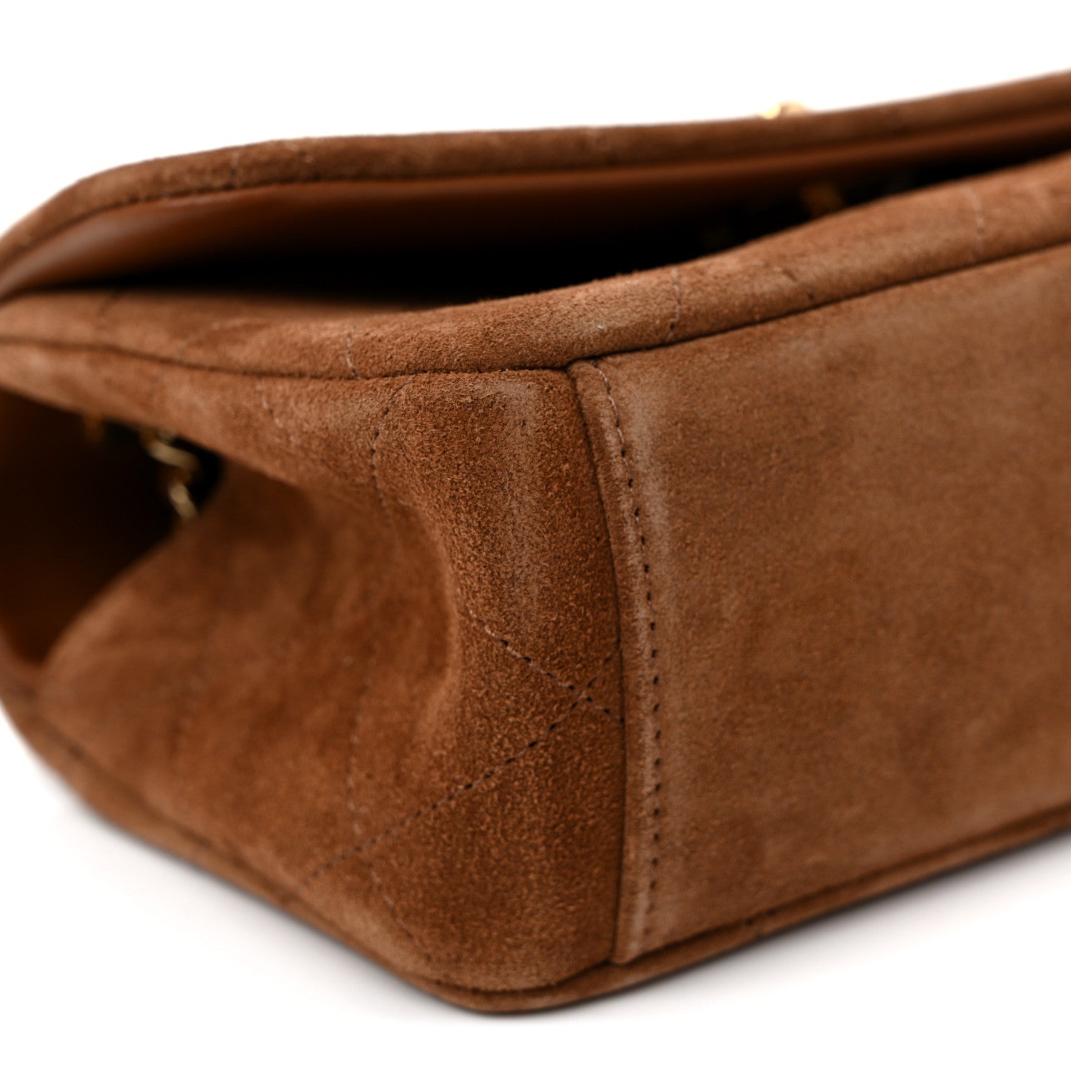 Chanel Suede Calfskin Small Eyes On You Flap Camel 9 of 10