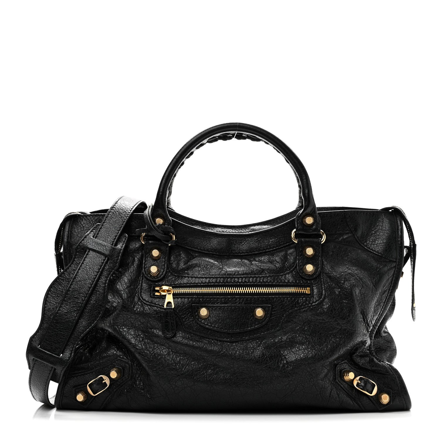 Balenciaga Agneau Giant 12 Gold Hardware City Black 1 of 11