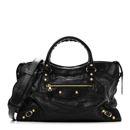Balenciaga Agneau Giant 12 Gold Hardware City Black 1 of 11