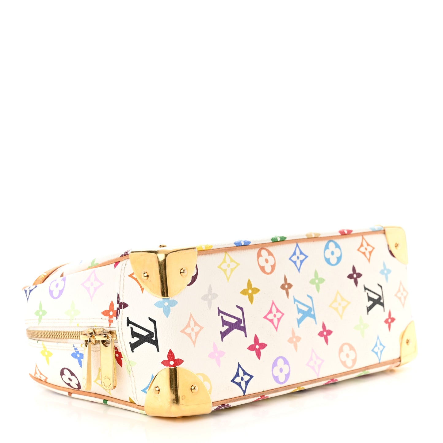 Monogram Multicolor Trouville White