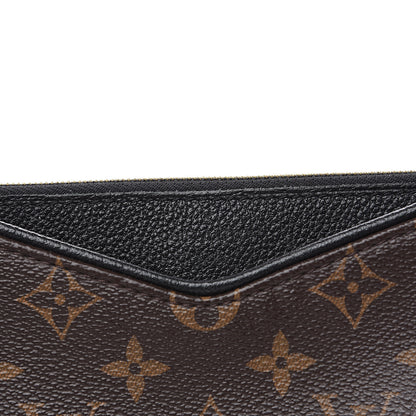 Louis Vuitton Monogram Pallas Clutch Black 9 of 9