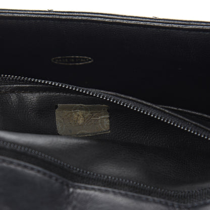 Chanel Lambskin Quilted Medium Single Flap Black 6 of 10