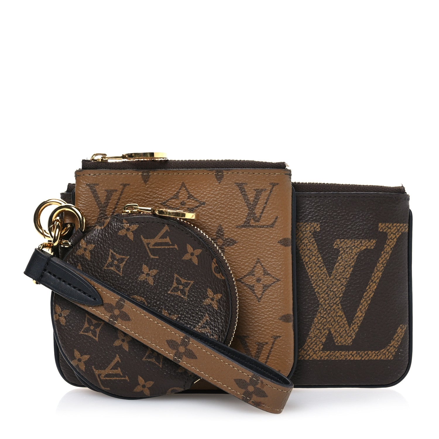 Louis Vuitton Reverse Monogram Giant Trio Pouch 1 of 10