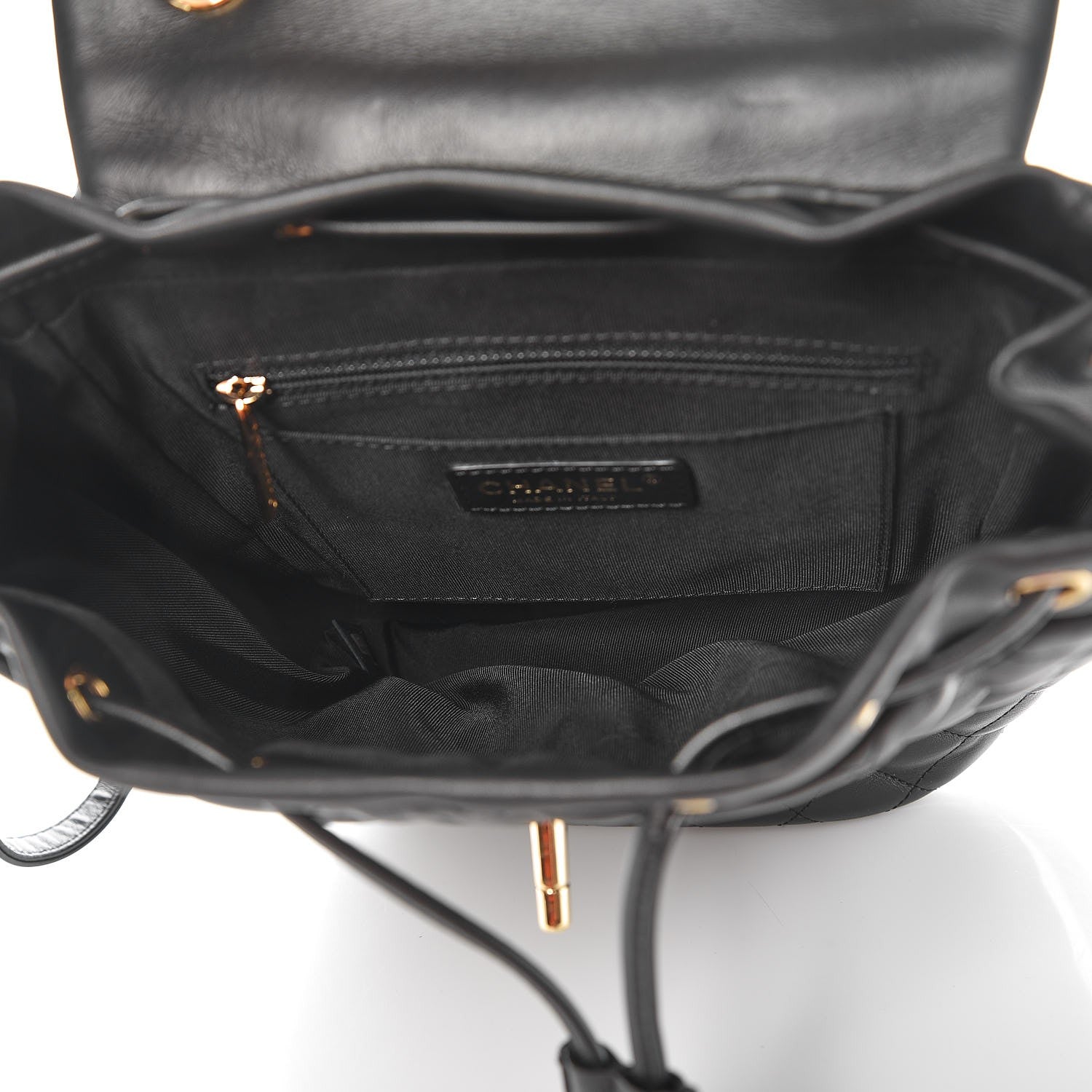 Chanel Lambskin Quilted Small Urban Spirit Backpack Black 5 of 7