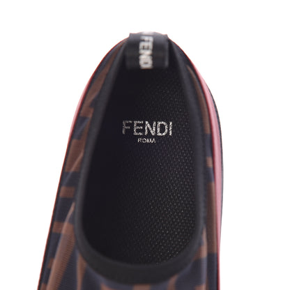 Fendi Technical Mesh FF Sneakers 35 Tobacco Red 6 of 7