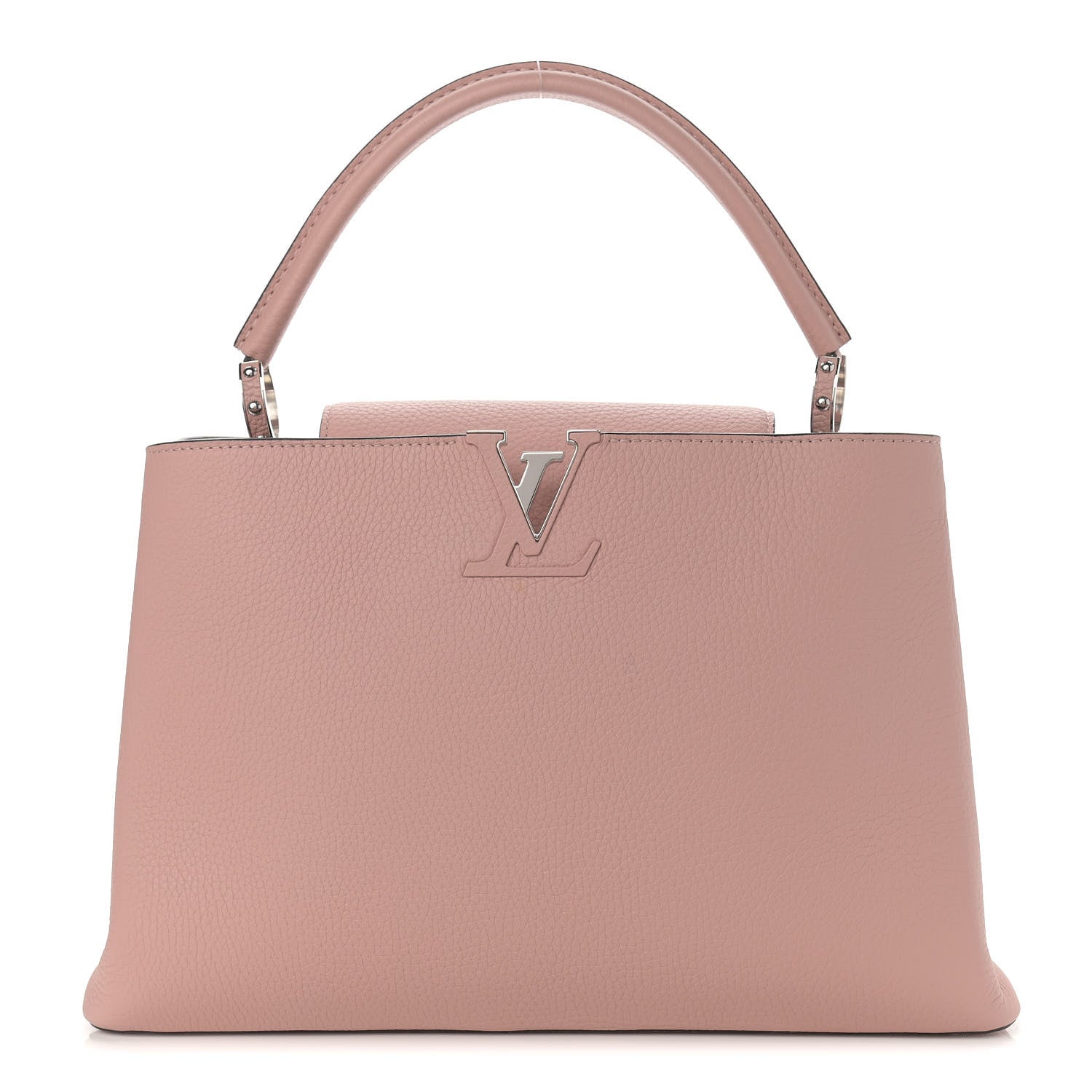Louis Vuitton Taurillon Capucines MM Magnolia 1 of 11