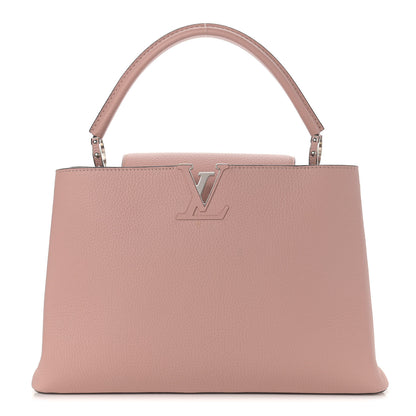 Louis Vuitton Taurillon Capucines MM Magnolia 1 of 11