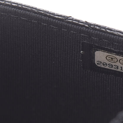 Chanel Caviar Quilted Wallet On Chain WOC Black 8 of 12