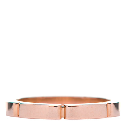 Cartier 18K Pink Gold Diamond Maillon Panthere Wedding Band Ring 51 5.75 3 of 6
