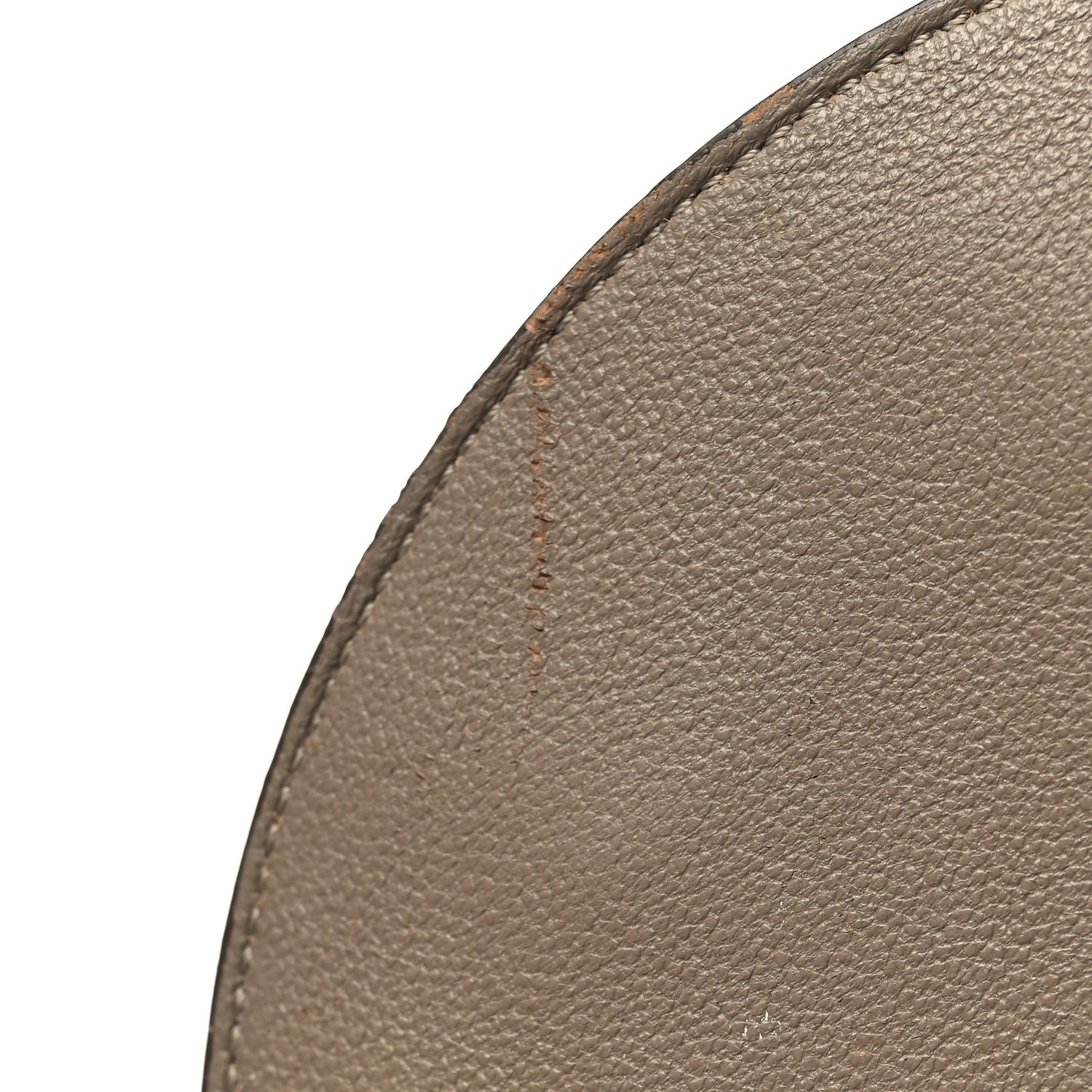 Grained Calfskin Trotteur Messenger Taupe