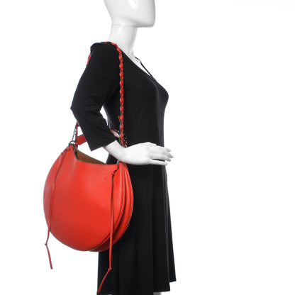 Loewe Calfskin Fortune Hobo Red 3 of 10
