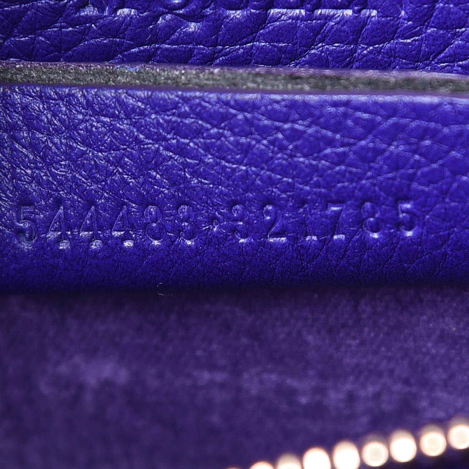 Alexander McQueen Grained Calfskin Heroine Open Tote Purple 9 of 11