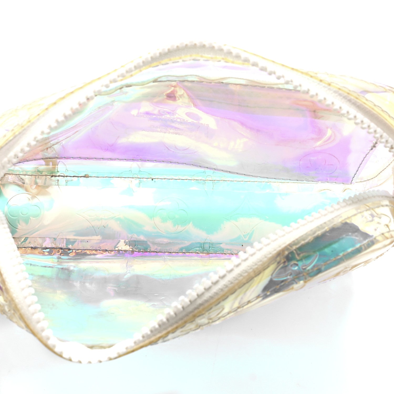 Louis Vuitton PVC Monogram Pochette Volga Iridescent Prism 4 of 10