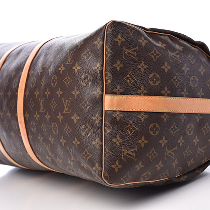 Louis Vuitton Monogram Keepall Bandouliere 60 13 of 17