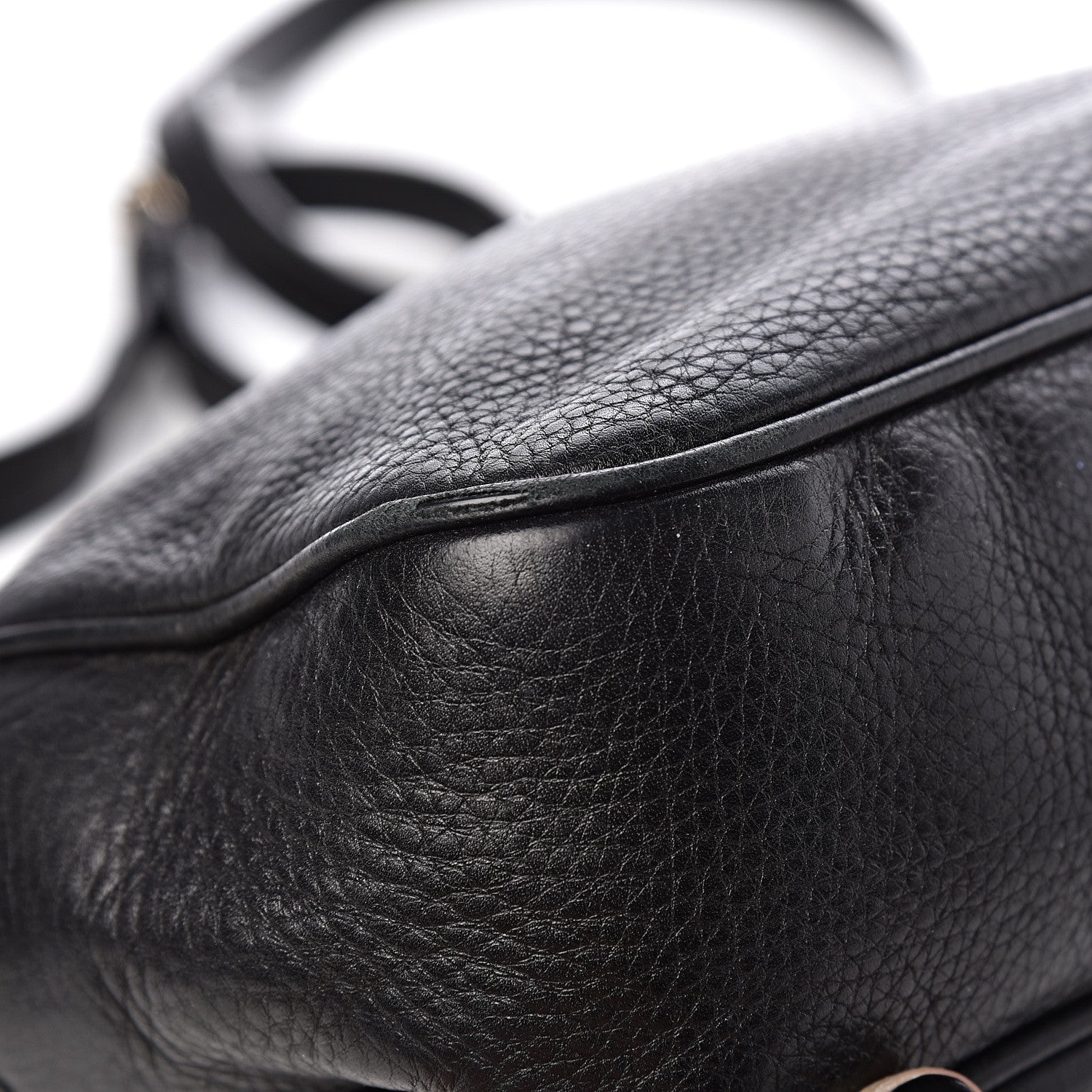 Gucci Pebbled Calfskin Small Soho Disco Bag Black 7 of 18