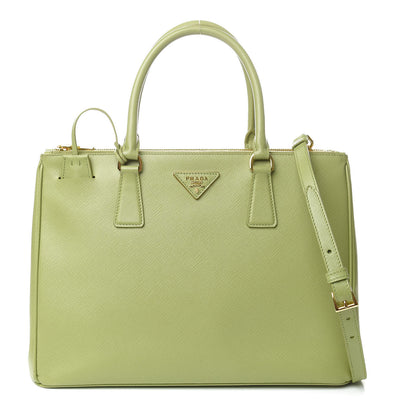 Prada Saffiano Medium Double Zip Galleria Tote Prato 1 of 12