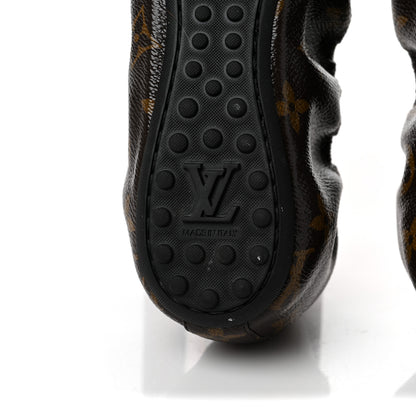 Louis Vuitton Monogram Patent Flirty Ballerina Flats 38 Coquelicot 6 of 7