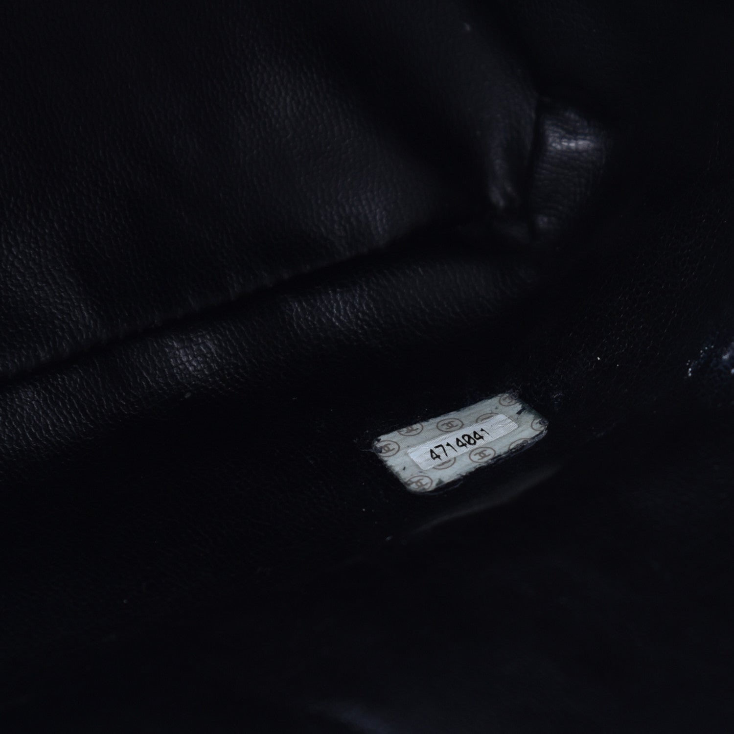 Chanel Caviar CC Drawstring Shoulder Bag Black 6 of 11