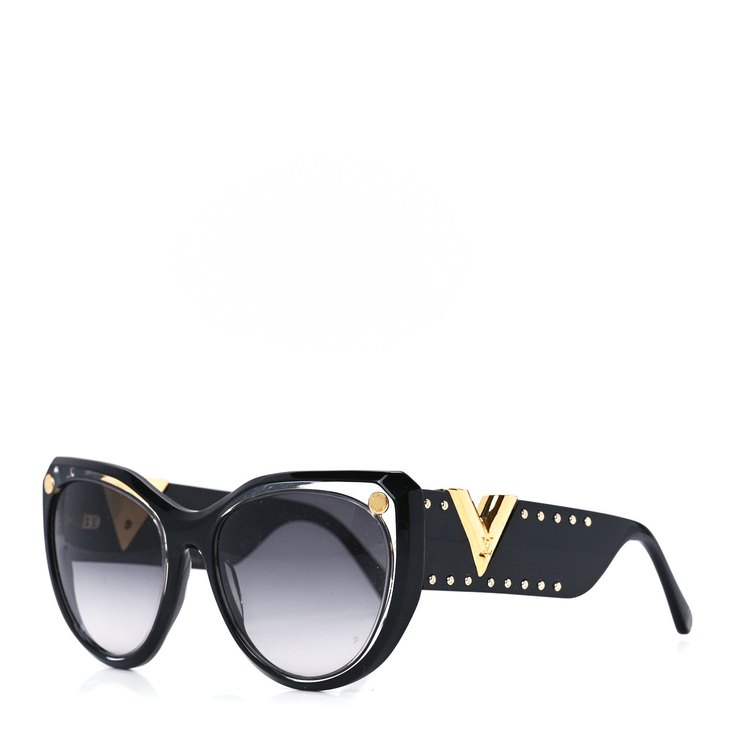 Louis Vuitton My Fair Lady Sunglasses Z1146W Black 1 of 8