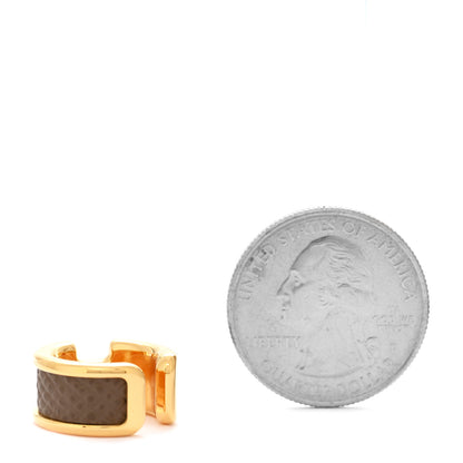 Hermes Epsom Olympe Ear Cuff PM Etoupe 2 of 4