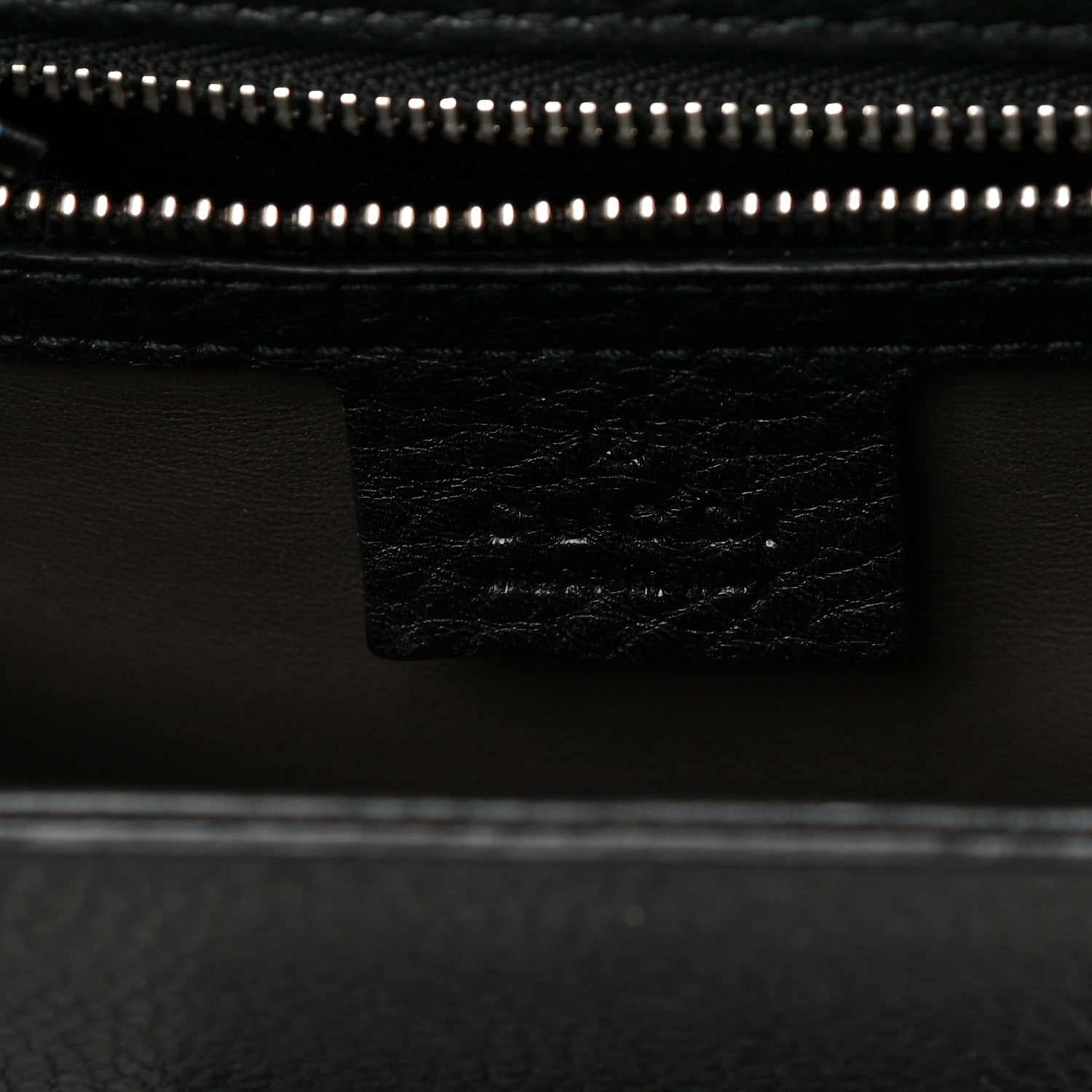 Gucci Calfskin Studded Medium Miss Bamboo Shoulder Bag Black 6 of 12