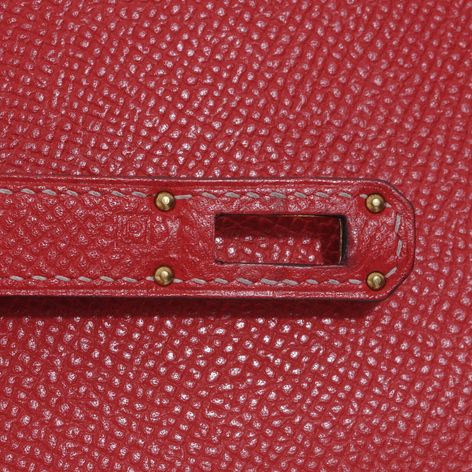 Hermes Epsom Kelly Longue Wallet Rouge Casaque and Bleu Thalassa 5 of 7