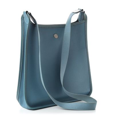 Hermes Epsom Vespa PM Blue Jean 3 of 10