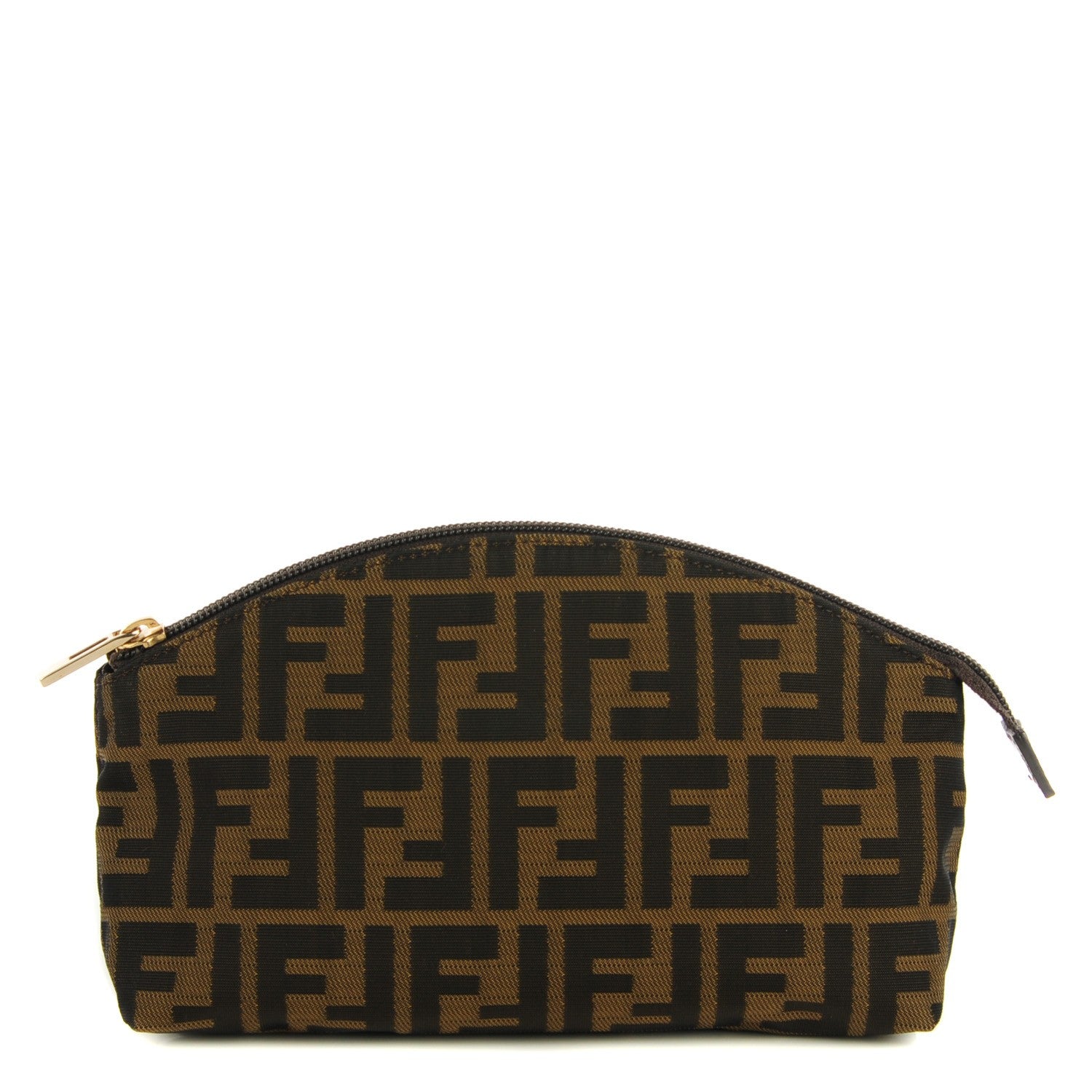 Fendi Zucca Cosmetic Case Tobacco 1 of 9