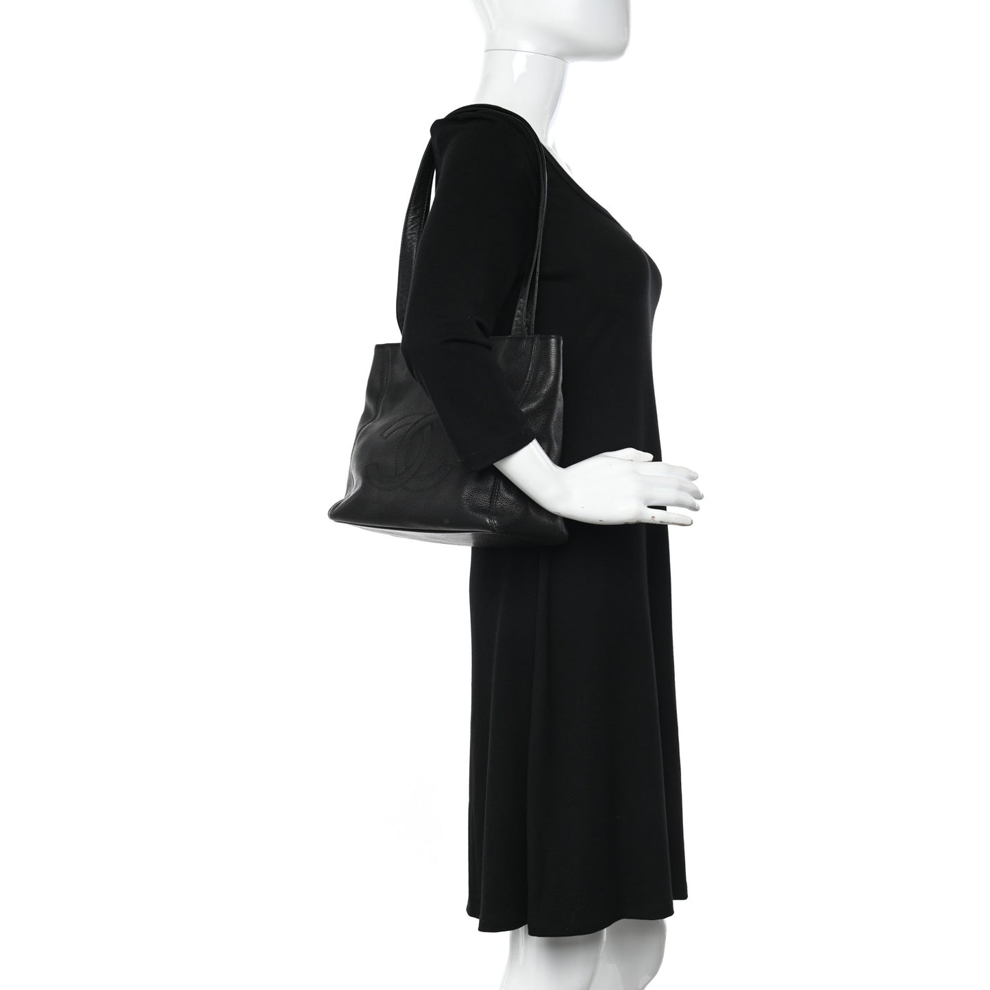 Caviar CC Tote Black