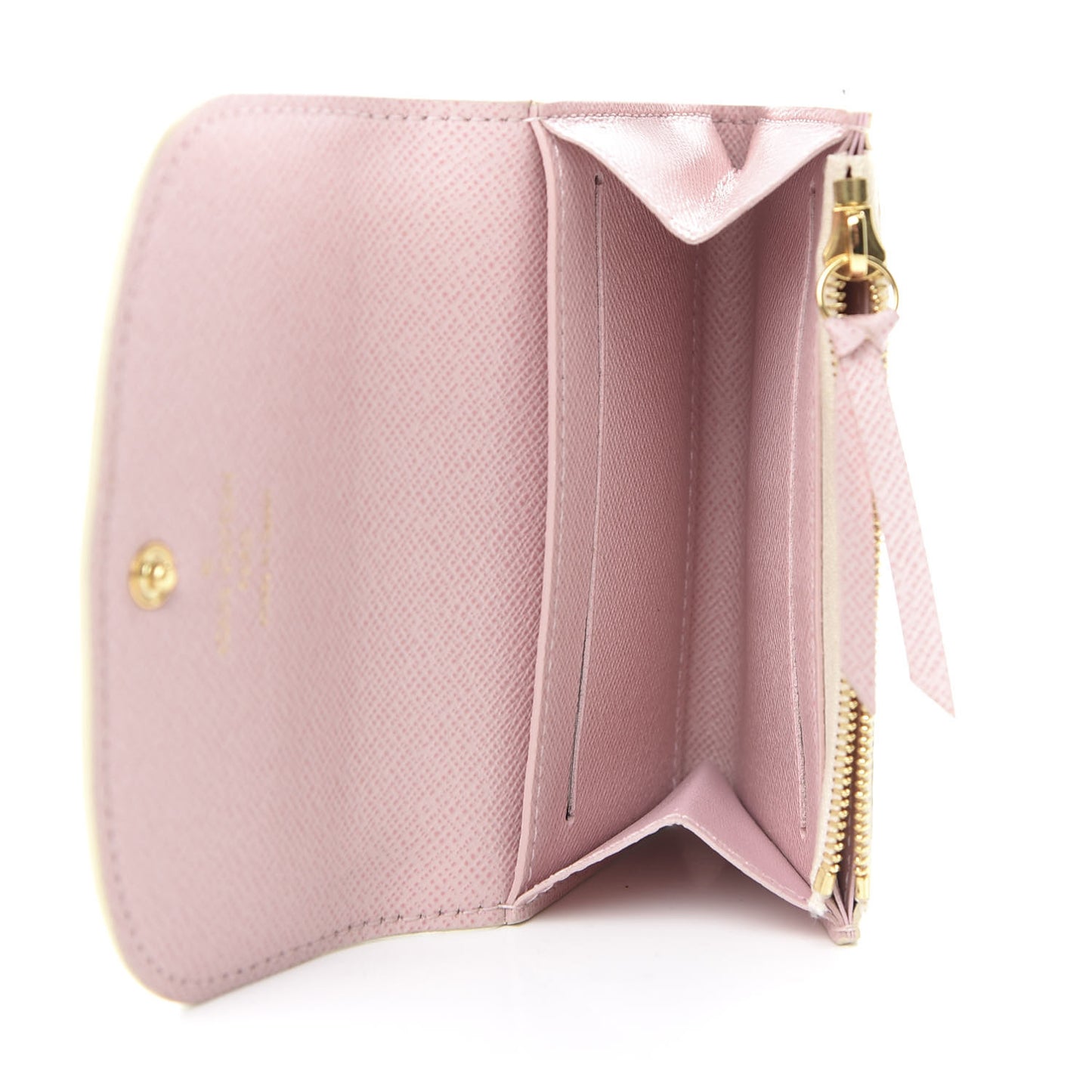 Damier Azur Rosalie Coin Purse Rose Ballerine