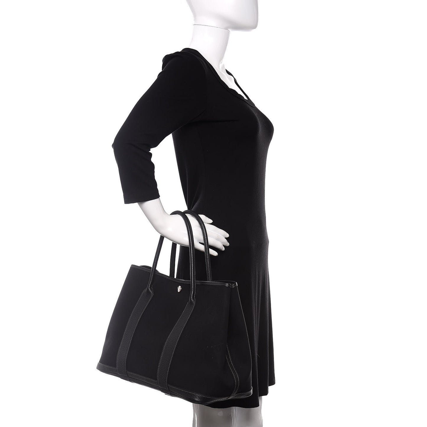 Toile Negonda Garden Party Tote 36 MM Black