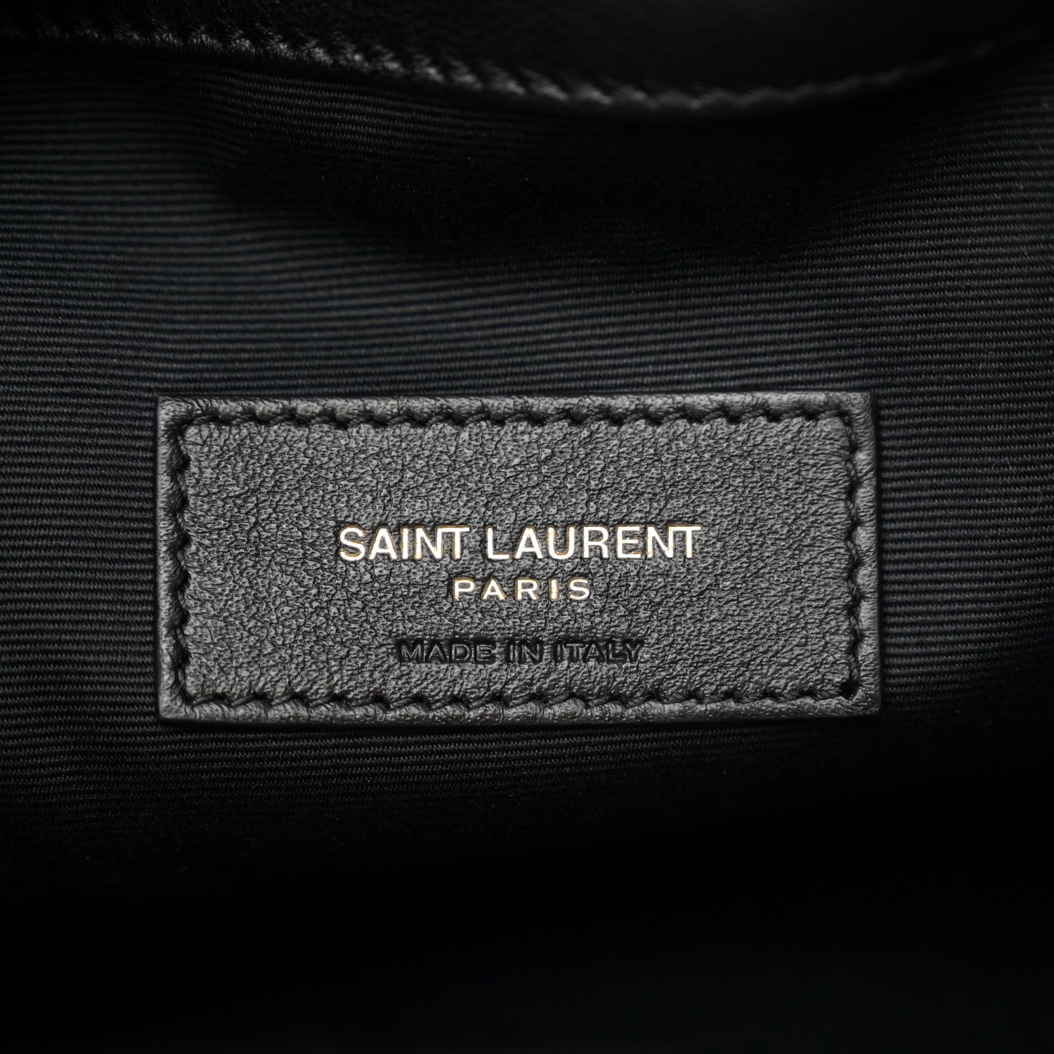 Saint Laurent Lambskin Matelasse Monogram Medium Jamie 4.3 Pochon Black 7 of 10