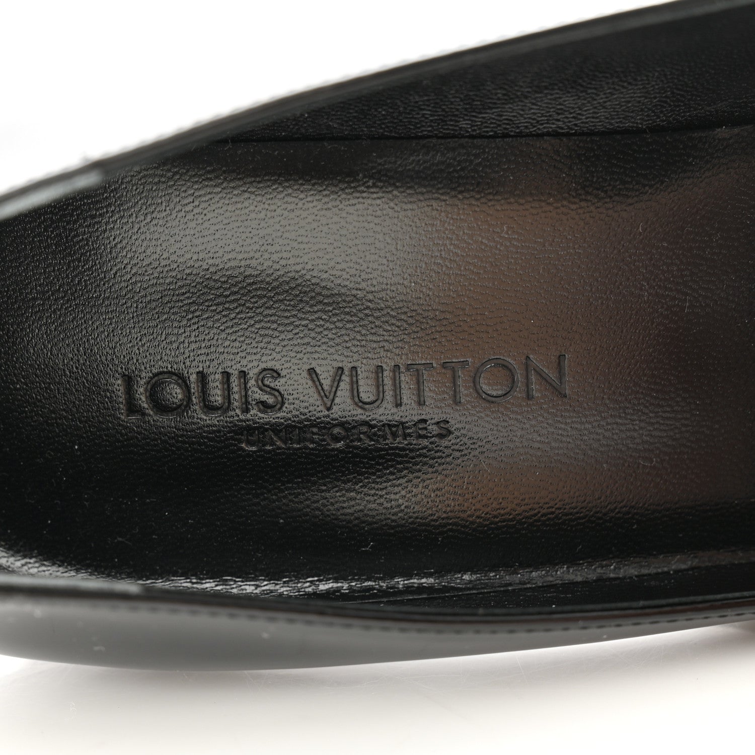 Louis Vuitton Patent Uniformes Silhouette 40mm Pumps 39.5 Black 7 of 10