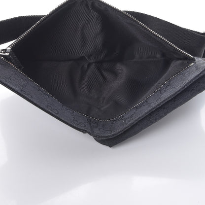 Gucci GG Monogram Double Pocket Belt Bag Black 5 of 7