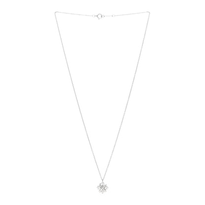 Tiffany Platinum Diamond Schlumberger Lynn Pendant Necklace 3 of 5