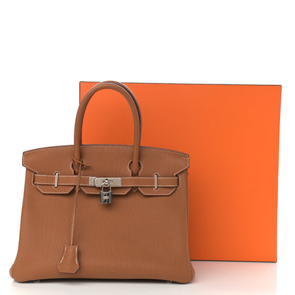 Hermes Togo Birkin 30 Gold 14 of 14