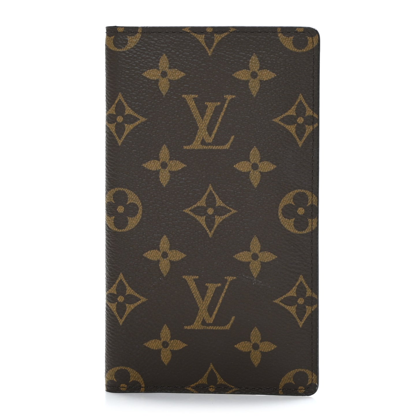 Monogram Checkbook Holder Case Wallet
