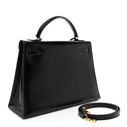 Hermes Box Kelly Sellier 32 Black 3 of 13