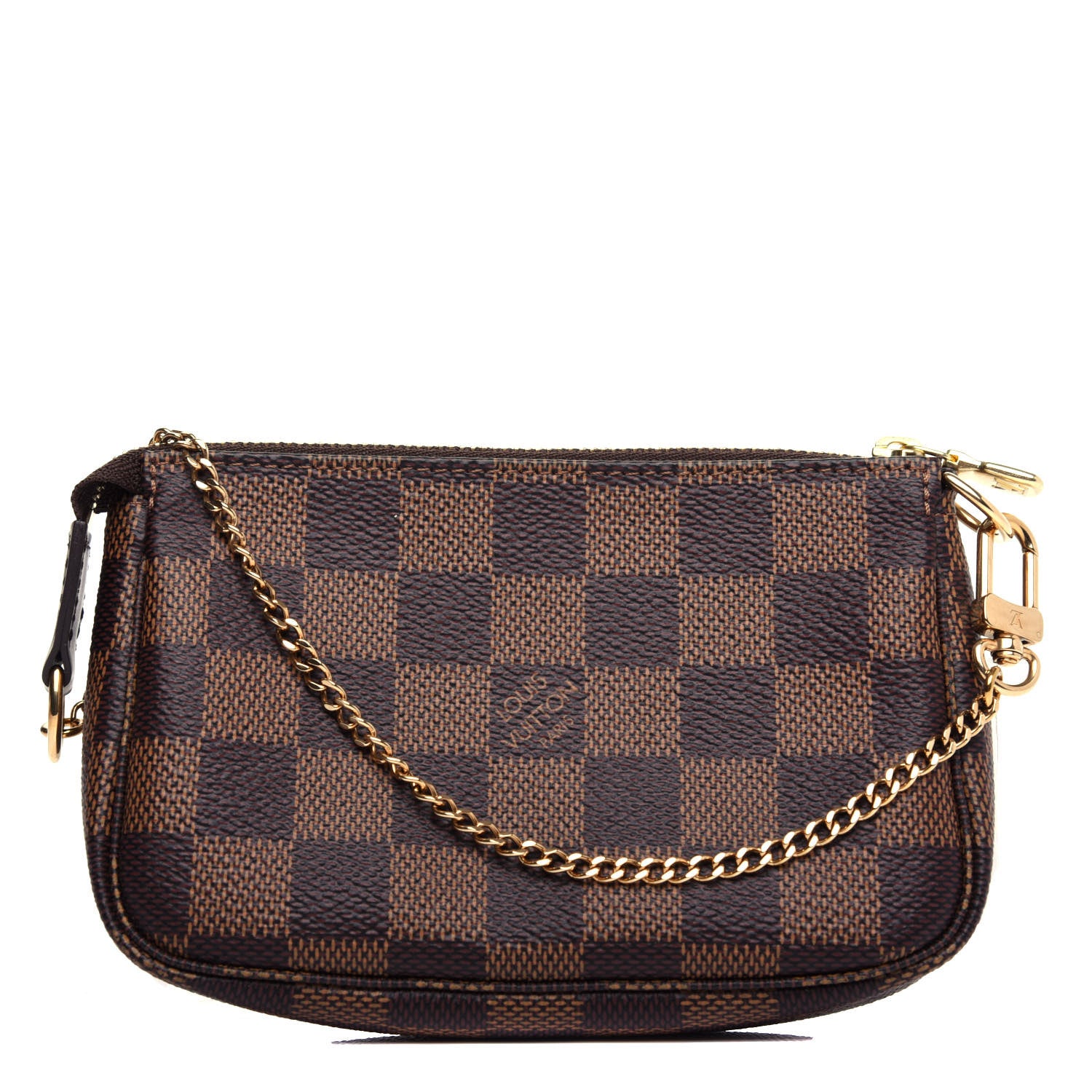 Louis Vuitton Damier Ebene Mini Pochette Accessories 1 of 9