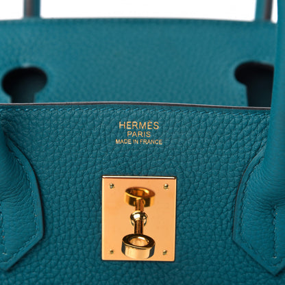 Hermes Togo Birkin 30 Cobalt 8 of 11
