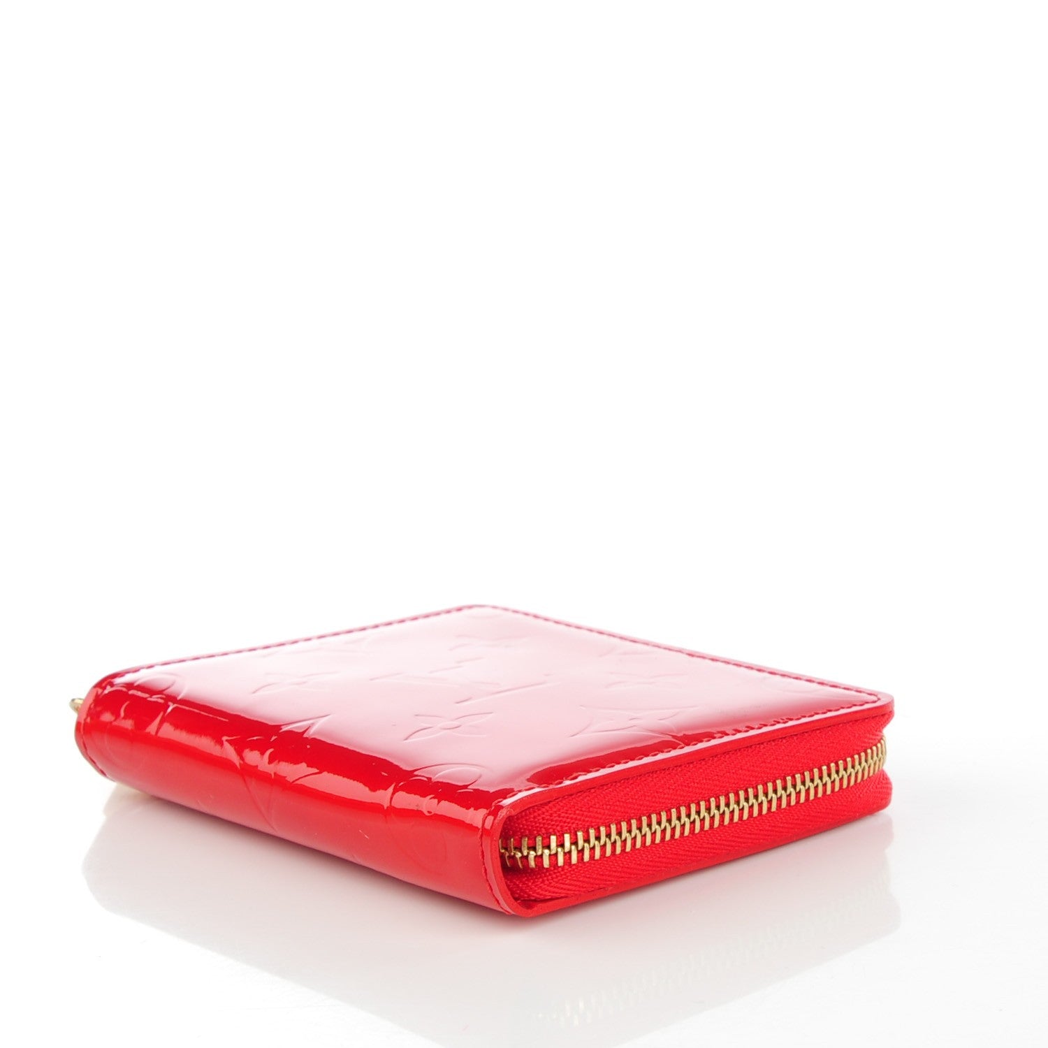 Louis Vuitton Vernis Broome Zip Wallet Rouge 8 of 16