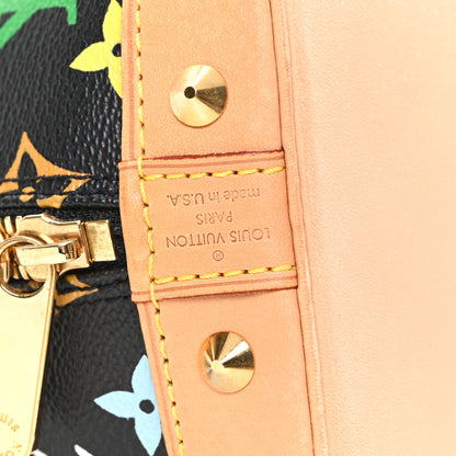 Louis Vuitton Monogram Multicolor Alma Black 6 of 9