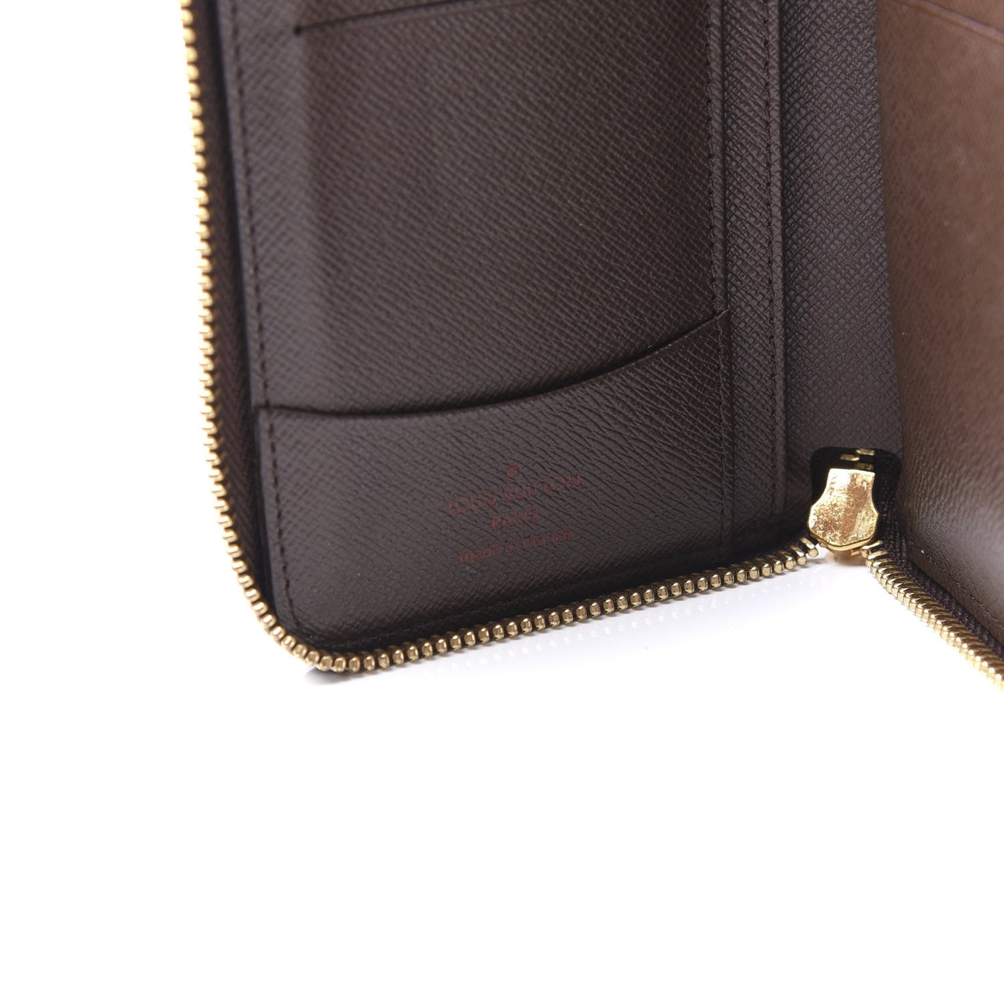 Damier Ebene Zippy Compact Wallet
